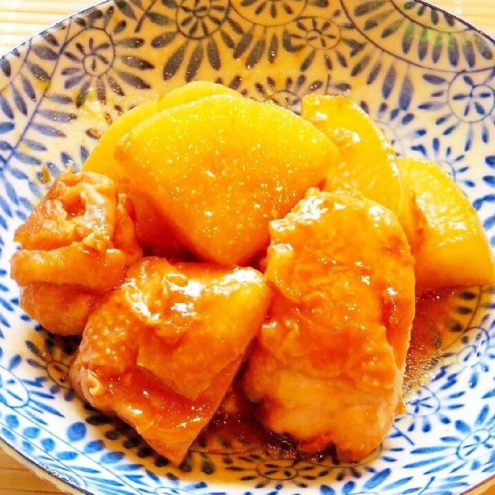 ご飯が進む簡単おかず 子供も喜ぶ鶏大根 レシピ 作り方 By Hirokoh ひろこぉ 楽天レシピ